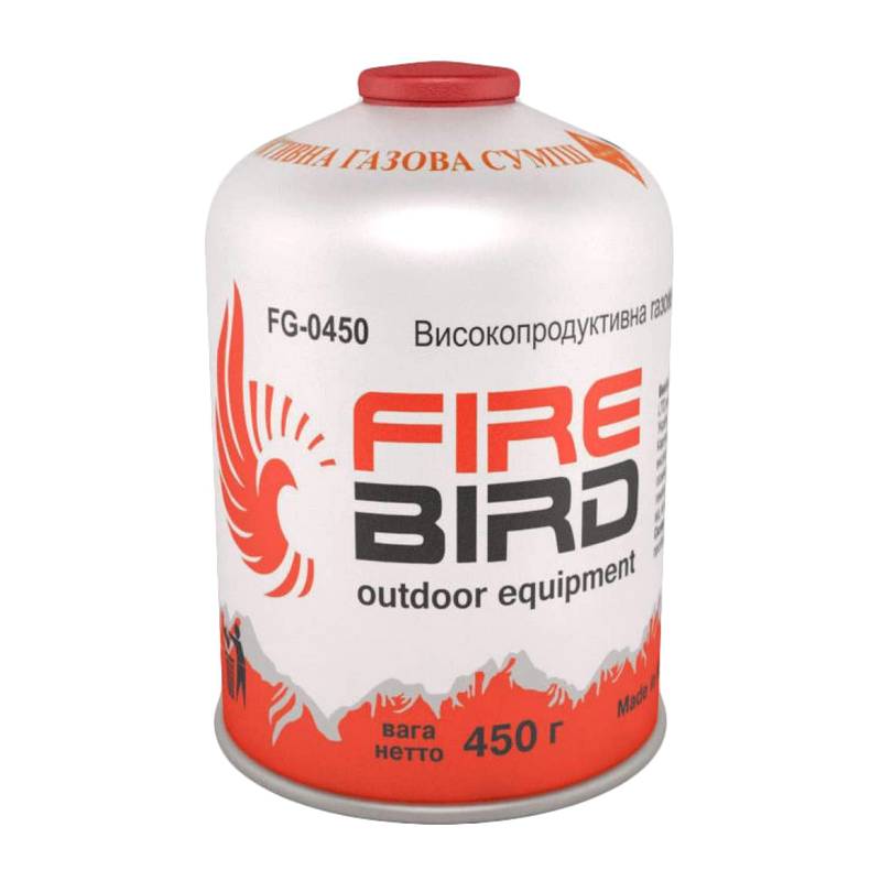 Баллон газовый FireBird FG-0450 450 грм от магазина Мандривник Украина
