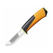 Нож Fiskars (156018) 1023619 для тяжелых работ с точилкой от магазина Мандривник Украина