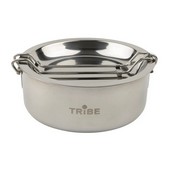 Набор посуды Tribe T-FG-0008 Tourist Set 1,2 л стальной от магазина Мандривник Украина