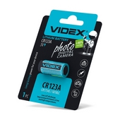 Батарейка Videx CR123A литиевая от магазина Мандривник Украина