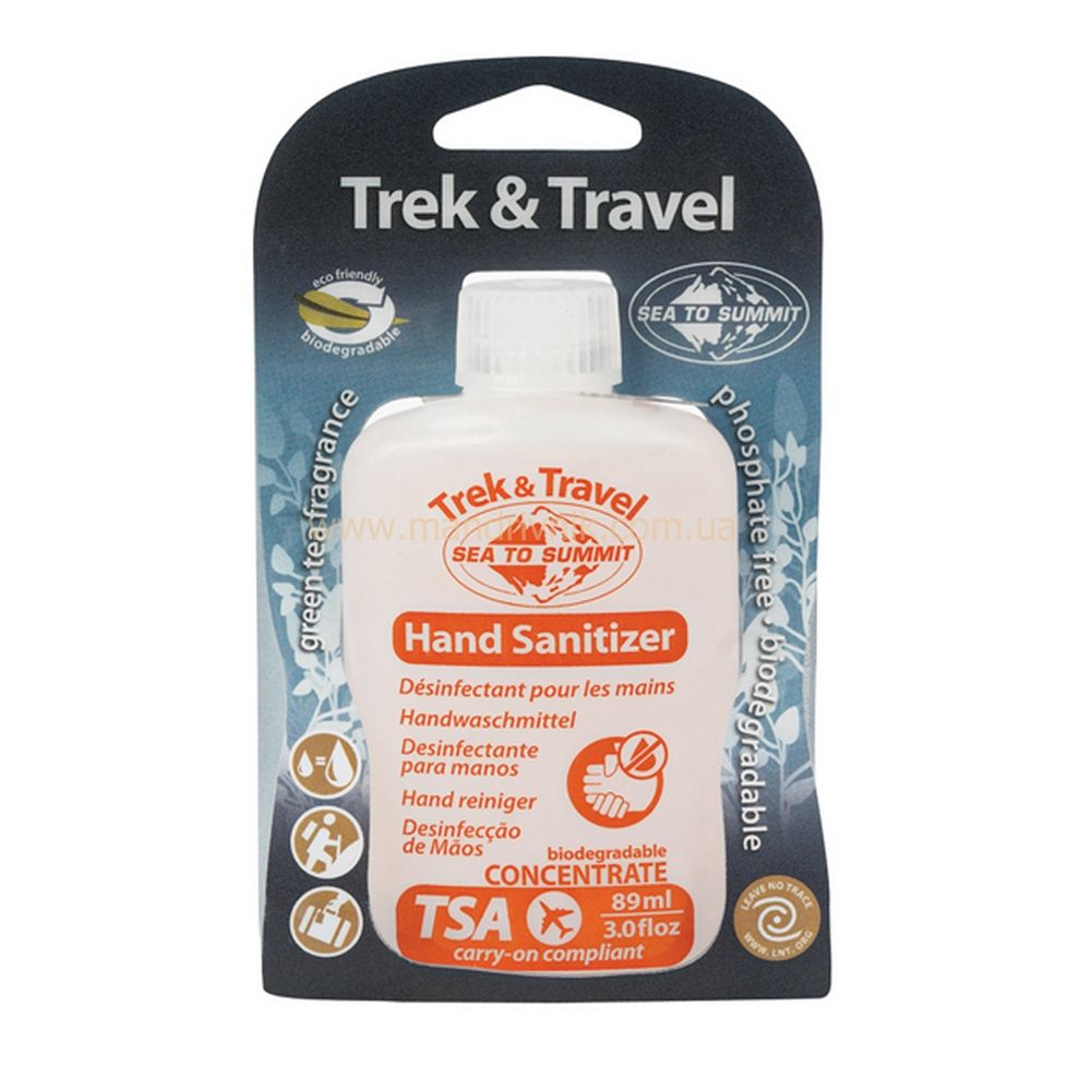 Средство дезинфицирующее Sea to Summit ATTLHS Trek & Travel Hand Cleaning Gel для рук 89 мл