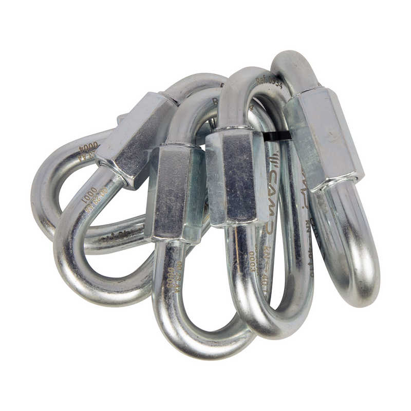 Набір карабінів Camp 093401 Set 5 Oval Quick  Link Steel 8 mm рапід