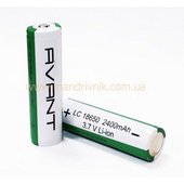 Аккумулятор Avant 18650 2400 mAh от магазина Мандривник Украина