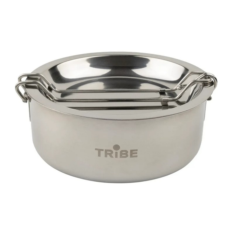 Набор посуды Tribe T-FG-0008 Tourist Set 1,2 л стальной от магазина Мандривник Украина