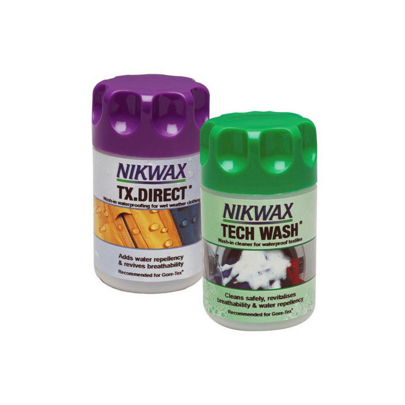 Набор Nikwax Twin Pack(Tech wash 150 мл + Tx direct 100 мл)