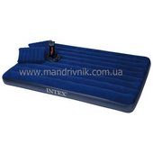 Матрац Intex 68765 152*203*22 + 2 подушки+насос  от магазина Мандривник Украина