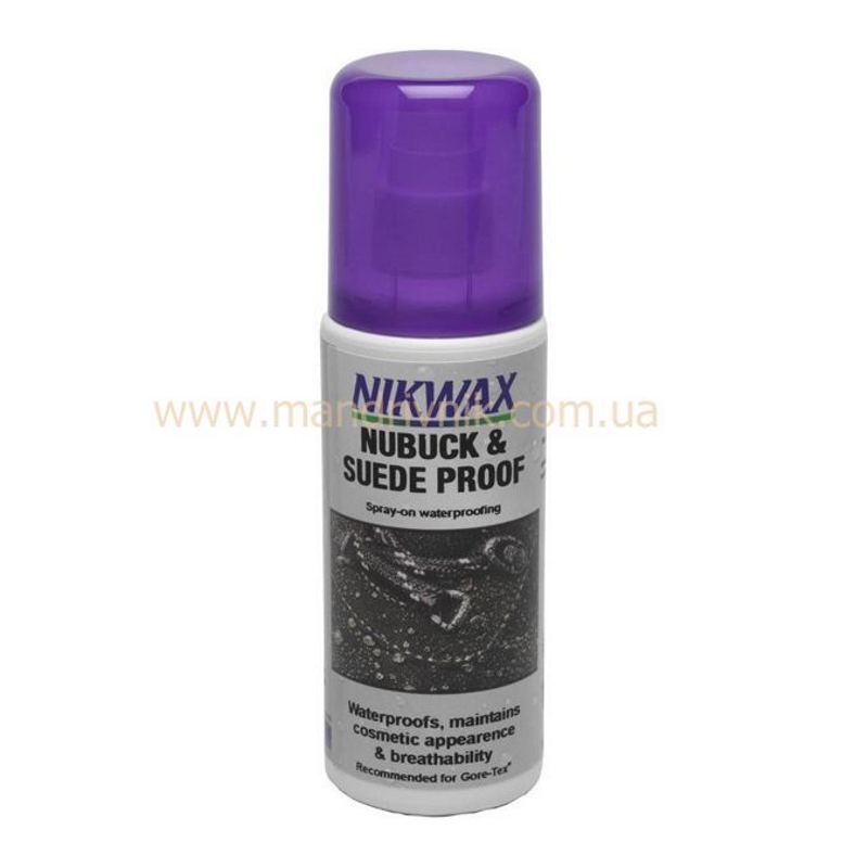 Пропитка для обуви Nikwax Nubuck spray 125 мл