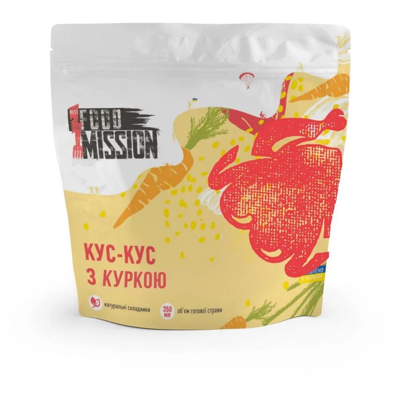 Кус-кус Food Mission с курицей от магазина Мандривник Украина