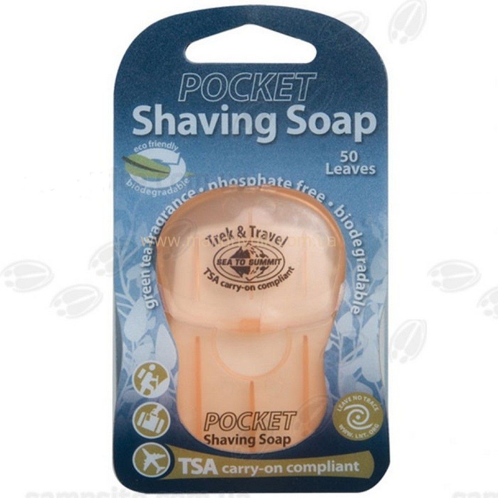 Мыло Sea to Summit ATTPSS Pocket Shaving Soap 50 листов