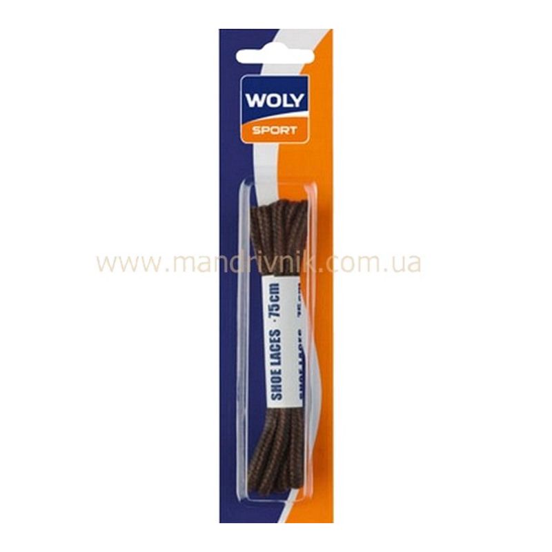 Шнурки Woly Sport круглые 5115 75 см от магазина Мандривник Украина