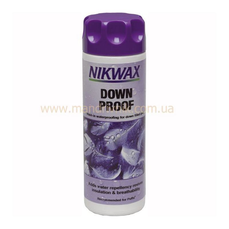 Пропитка для пуха Nikwax Down proof 300 мл от магазина Мандривник Украина