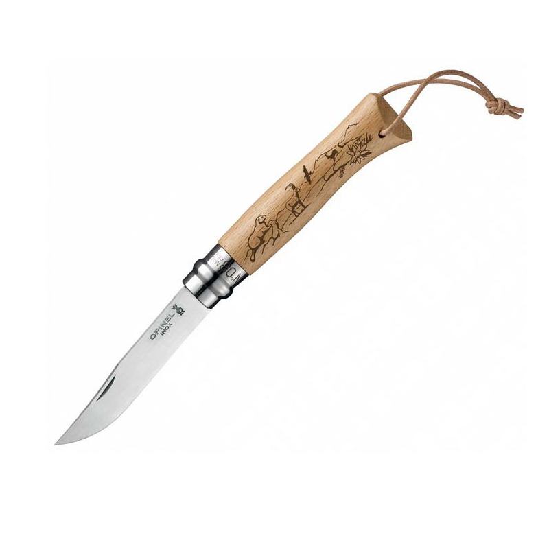 Нож Opinel 8 VRI Trekking Mountain бук от магазина Мандривник Украина