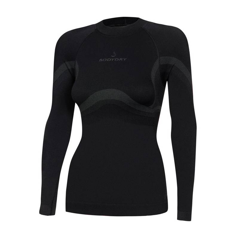 Термобелье BodyDry Lady Fit Shirt Neck LS от магазина Мандривник Украина