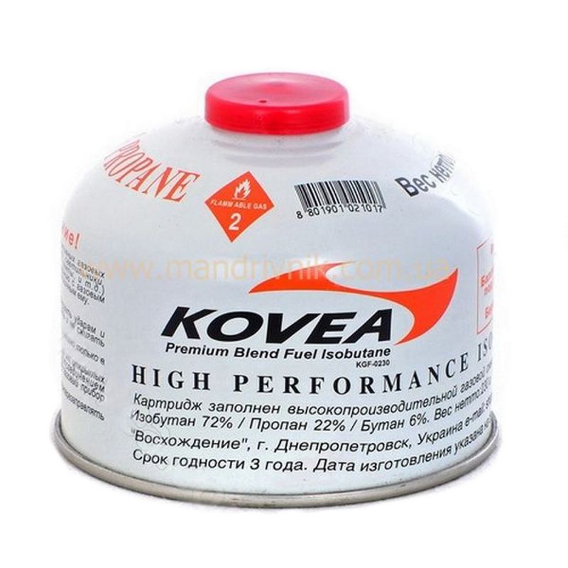 Баллон газовый Kovea KGF 0230 230 грм от магазина Мандривник Украина
