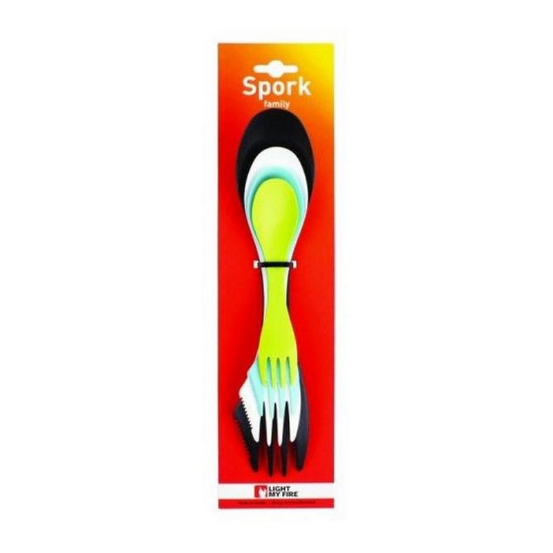 Набор столовых приборов Light my fire Spork family от магазина Мандривник Украина