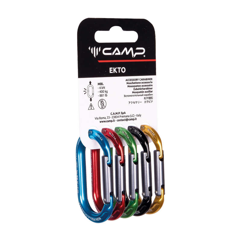 Набор карабинов Camp 3512 Rack Pack Ekto - 5 шт