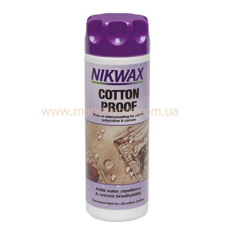 Пропитка для хлопка Nikwax Cotton proof 300 мл от магазина Мандривник Украина