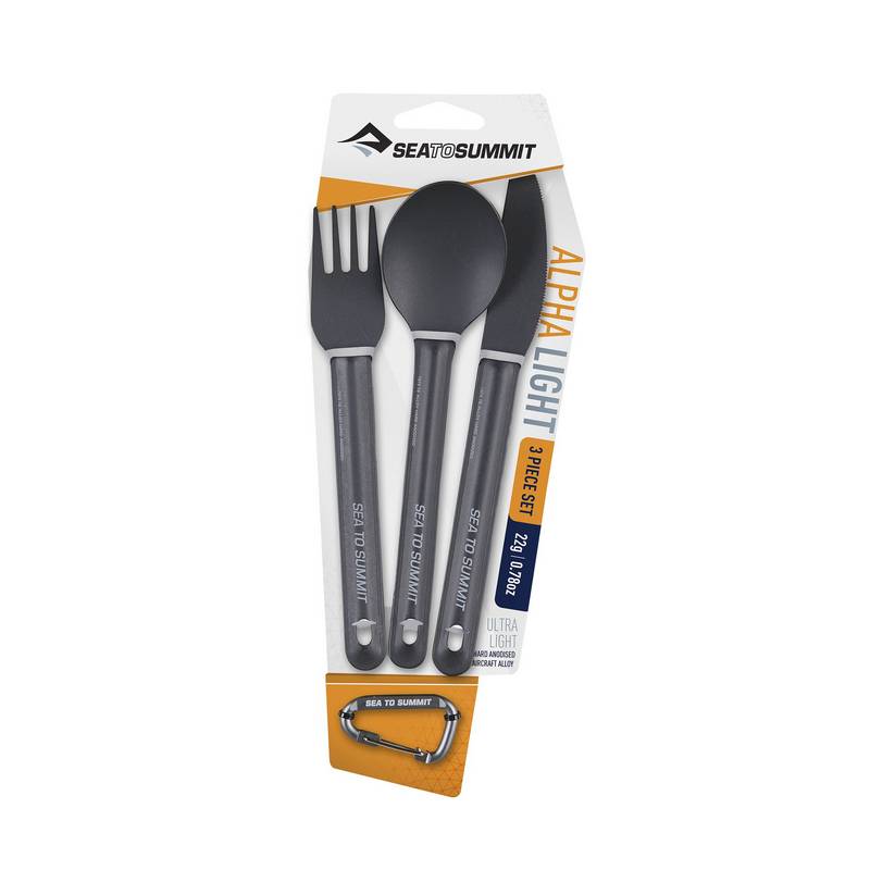 Набір столових приборів Sea to Summit AlphaLight Cutlery Set 3