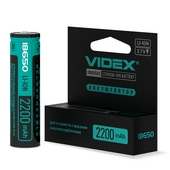Аккумулятор Videx Li-Ion 18650-P 2200mAh с защитой от магазина Мандривник Украина