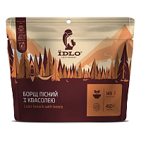 Борщ IDLO пісний з квасолею