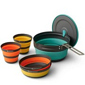 Набор посуды Sea to Summit ACK026031 Frontier UL Collapsible One Pot Cook Set w/2.2L Pot  2P от магазина Мандривник Украина