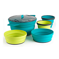 Набір посуду Sea to Summit AXSET31PB XSet31- 2,8L POT 2-Bowl + 2-Mug