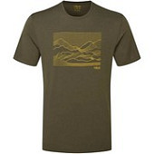 Футболка Rab QCC-01 Mantle Outline Tee от магазина Мандривник Украина