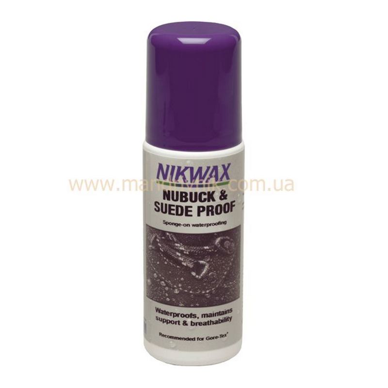 Пропитка для обуви Nikwax Nubuck and suede proof 125 мл от магазина Мандривник Украина